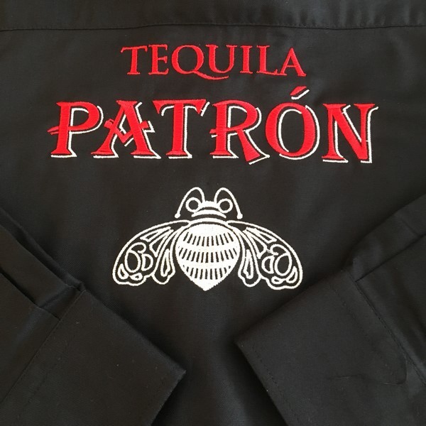Chemise brodée au logo TEQUILA PATRON